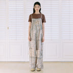 THURSDAY ISLAND THURSDAY ISLAND Pattern Overall Pants
