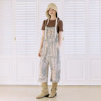 THURSDAY ISLAND THURSDAY ISLAND Pattern Overall Pants
