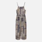 THURSDAY ISLAND THURSDAY ISLAND Pattern Overall Pants