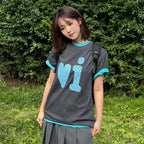 VIDEO JOCKEY BB T-shirt [Charcoal]
