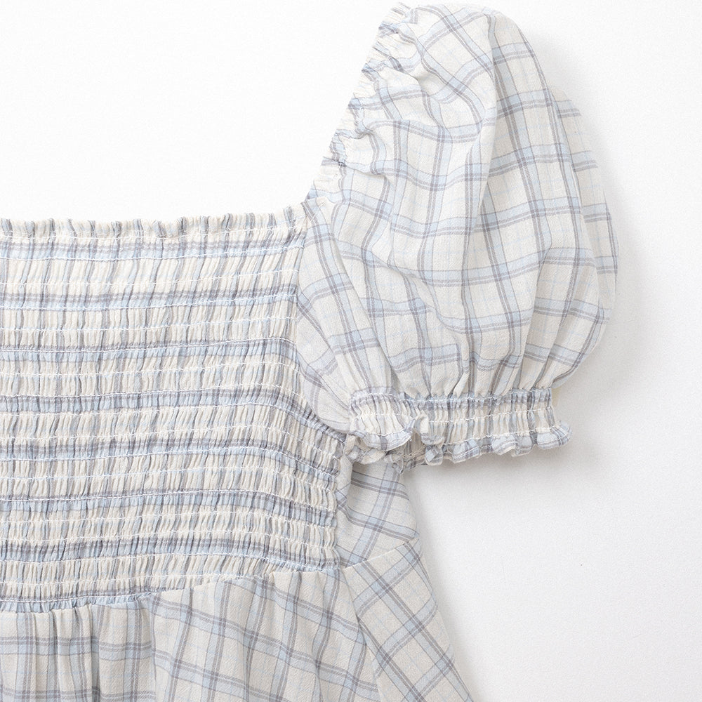 ARCHIVE JTOU Soft smoke blouse (pastel blue)