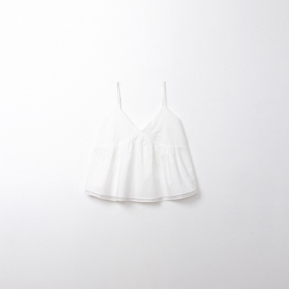 ARCHIVE JTOU Blanc shirring top (2colors)