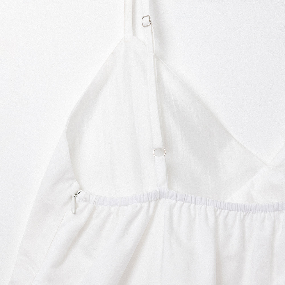 ARCHIVE JTOU Blanc shirring top (2colors)