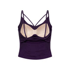 BLACKPURPLE Vella Strap Sleeveless_ Purple