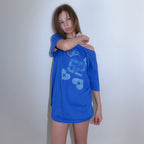 GREET Hemos Print Off Box Tee_Hemos T-shirt_Blue