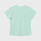 bauf 3 logo dot slim fit t-shirt [mint]