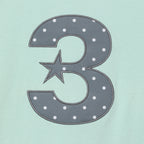 bauf 3 logo dot slim fit t-shirt [mint]