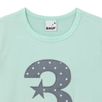bauf 3 logo dot slim fit t-shirt [mint]