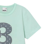 bauf 3 logo dot slim fit t-shirt [mint]