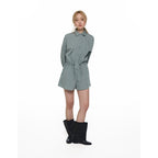 白RO(BAEKRO) Baekro Jumpsuit Dusty Green