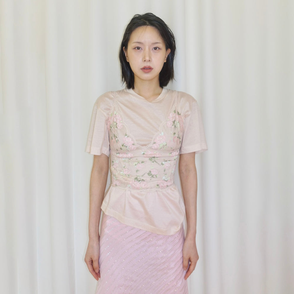 NUUANU Lumi Tee_Peach