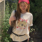 TWEE [Eunchae PICK] Awesome pigment printing overfit short sleeve t-shirt