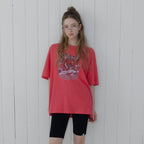 TWEE [Eunchae PICK] Awesome pigment printing overfit short sleeve t-shirt