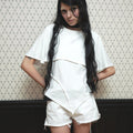 DARED VEILED CAPE TOP