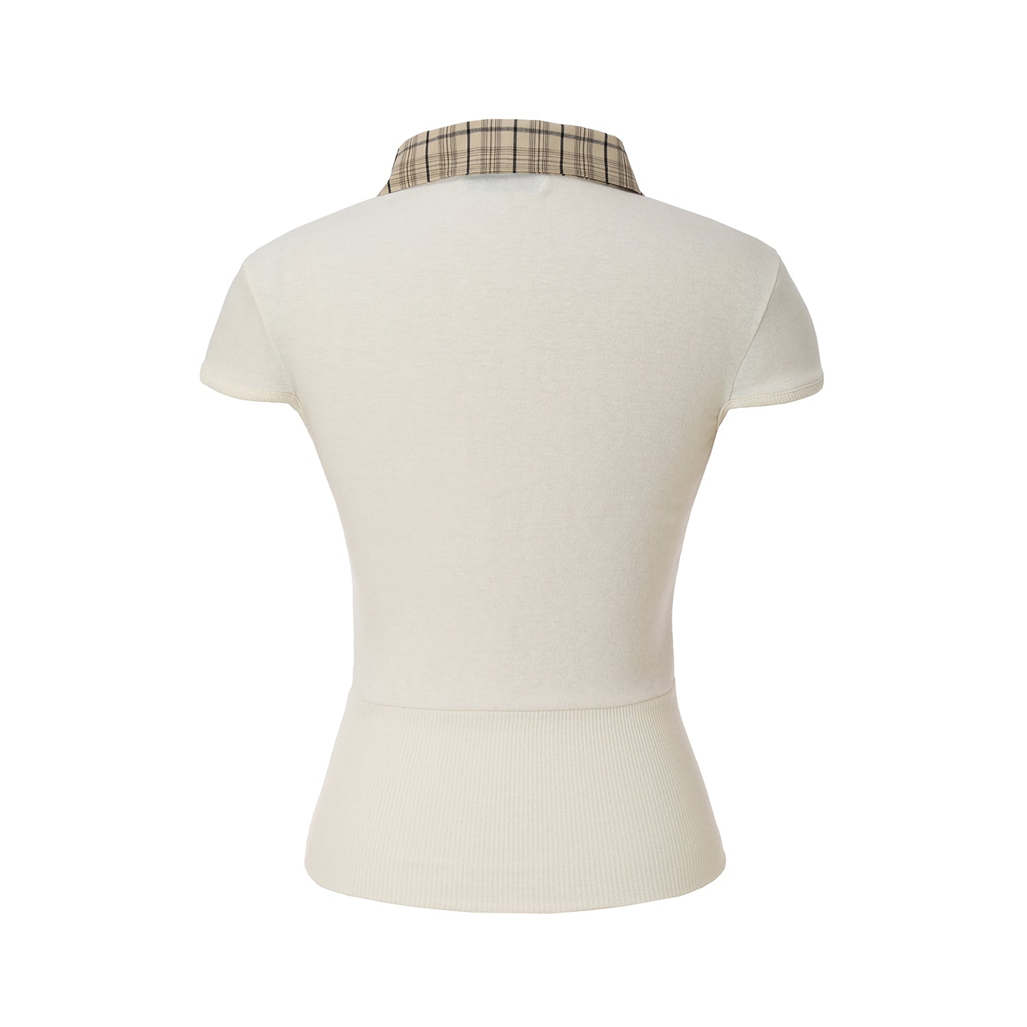 MIRECO LAYERED COLLAR T LEMON BUTTER