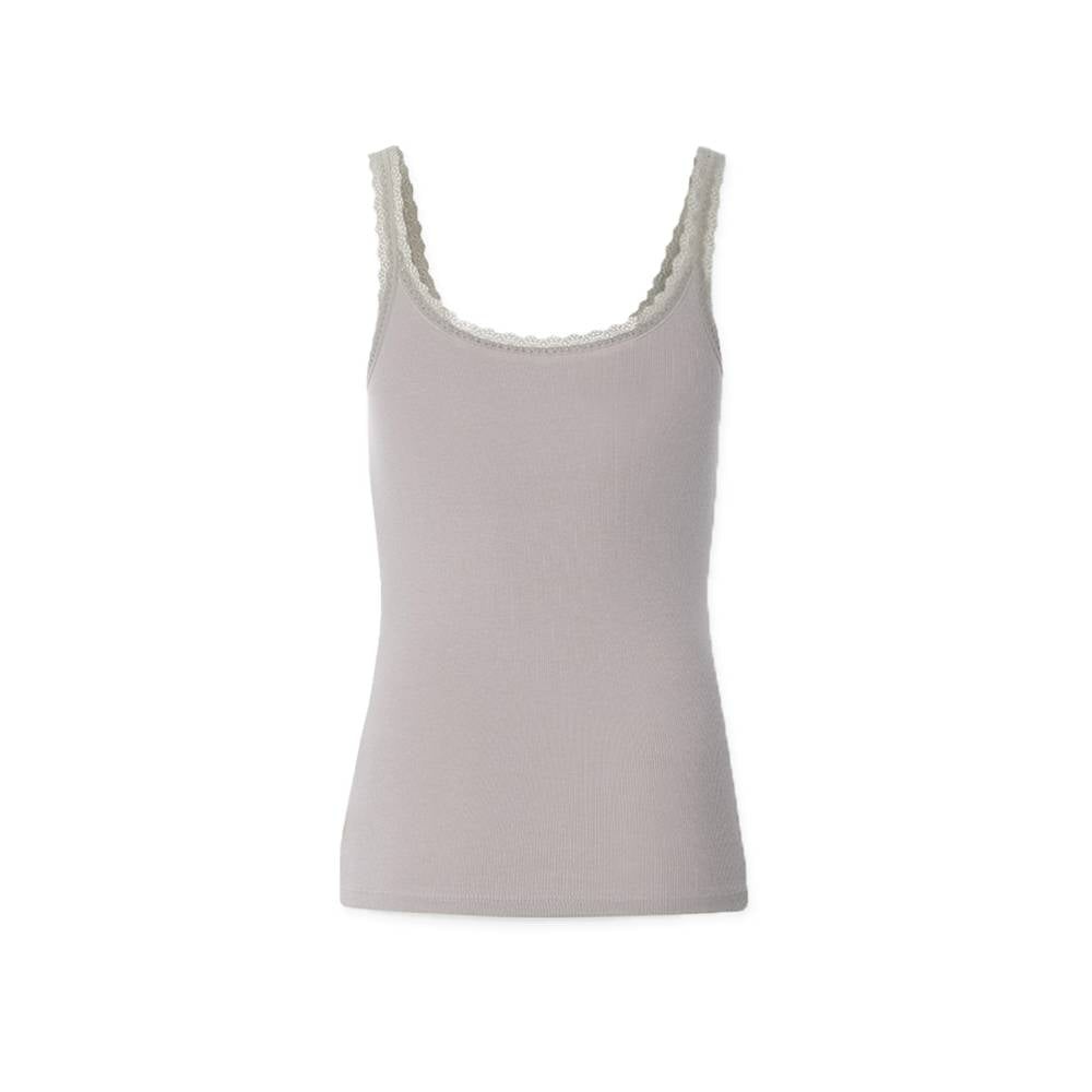 colocynth Posi Lace Sleeveless Lilac