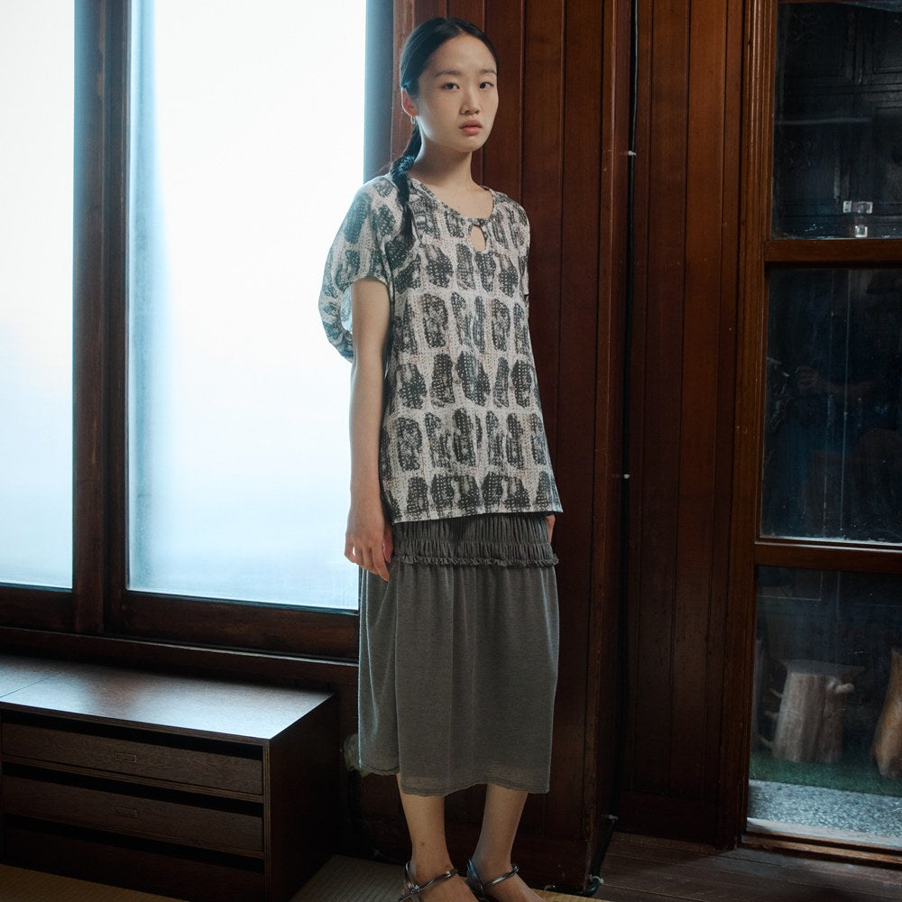 colocynth Wendy Top Vintage Green