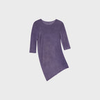 TEAK VISCOSE DRAPE TOP (VINTAGE PURPLE)