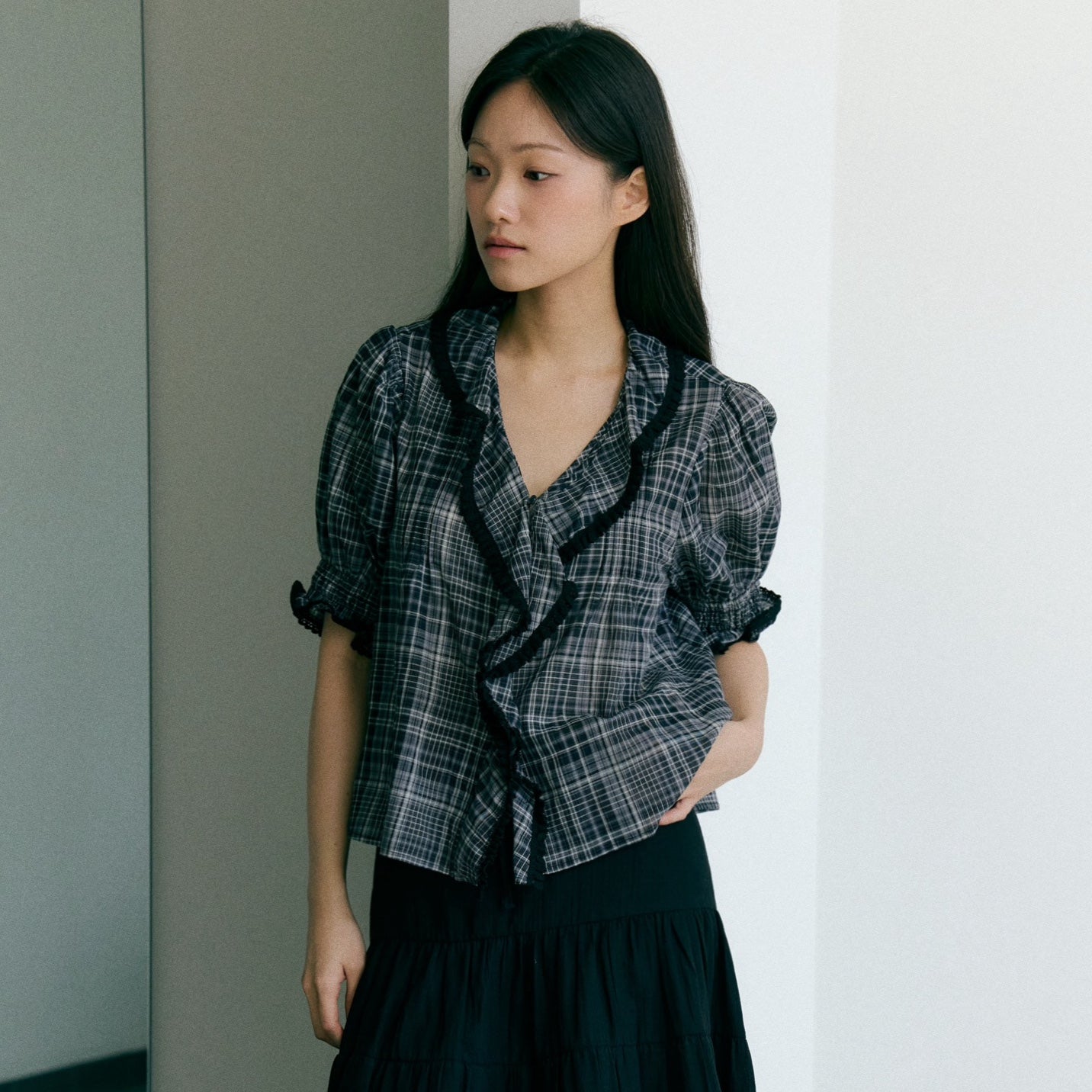 SLIE Then Check Blouse