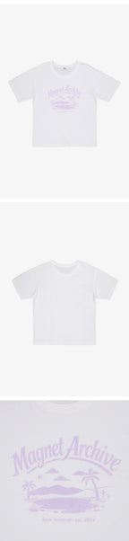 MAGNET ARCHIVE Oasis Loose Tee (White)