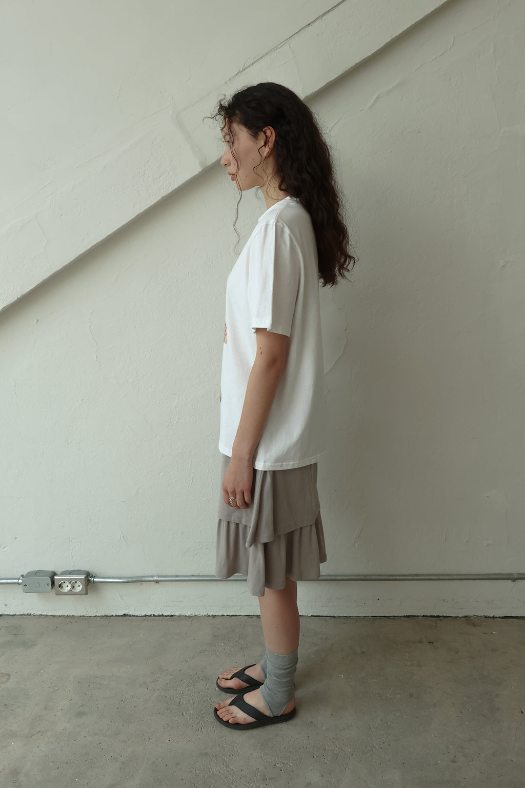 pesto [2nd reorder] RABBIT T-SHIRT WHITE