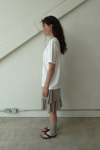 pesto [2nd reorder] RABBIT T-SHIRT WHITE