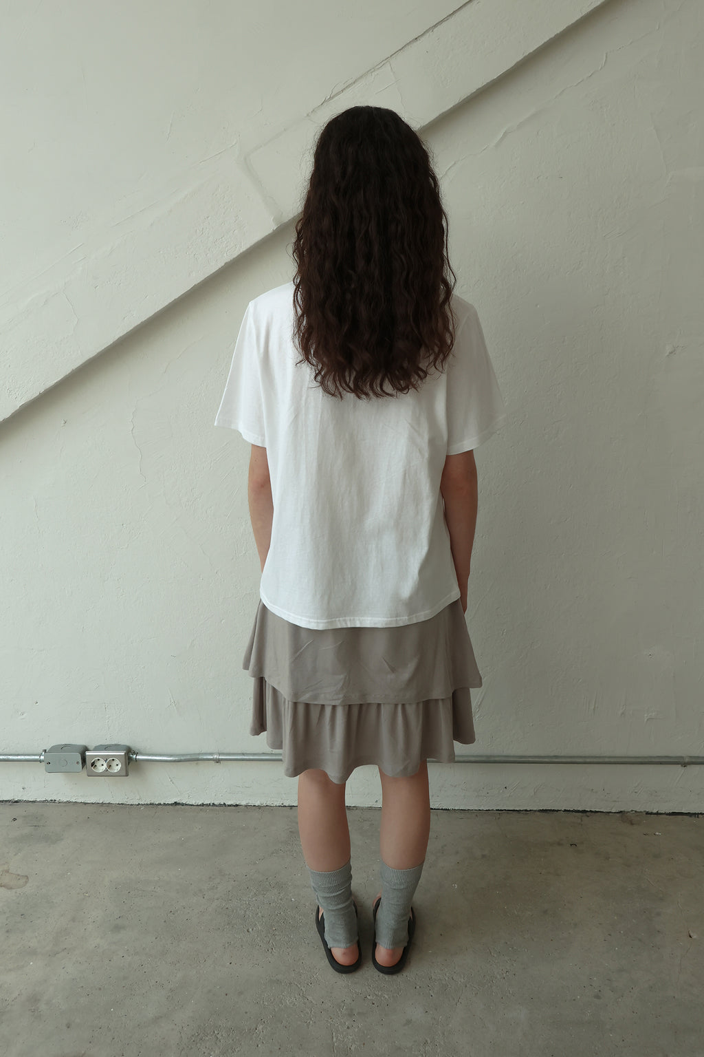 pesto [2nd reorder] RABBIT T-SHIRT WHITE