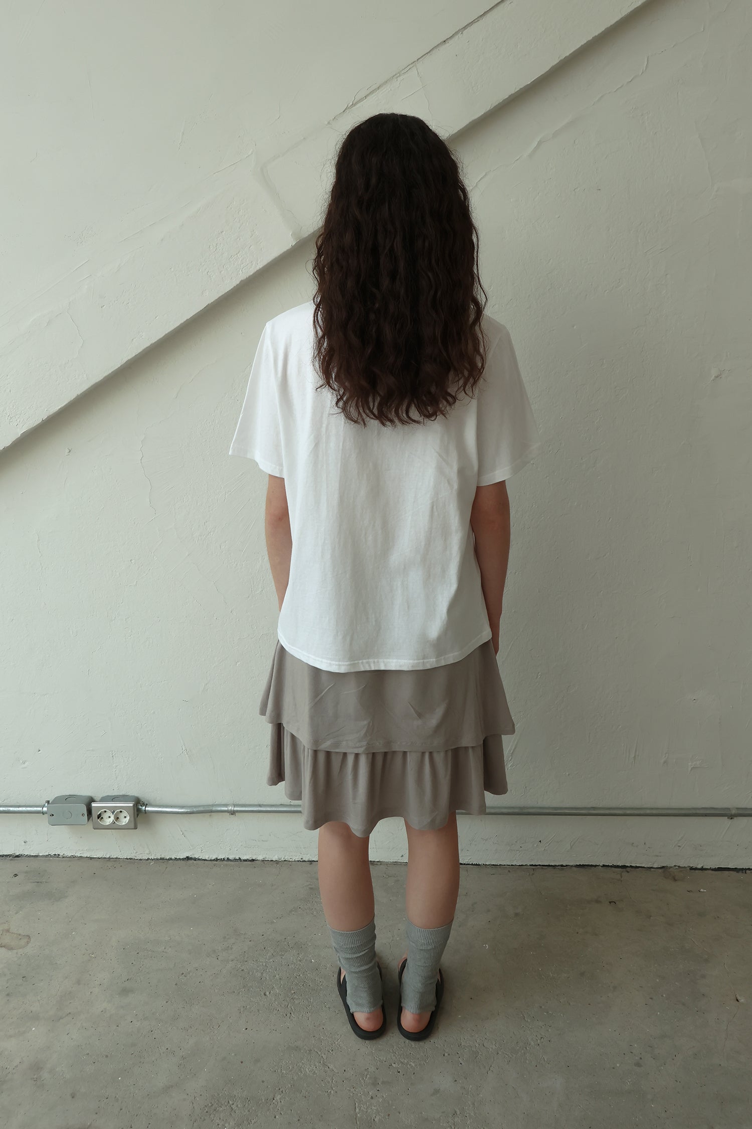 pesto [2nd reorder] RABBIT T-SHIRT WHITE