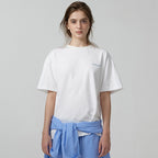 THE BARNNET Drawing Series T-Shirt_Splash White