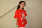 pesto [2nd reorder] RABBIT T-SHIRT ORANGE