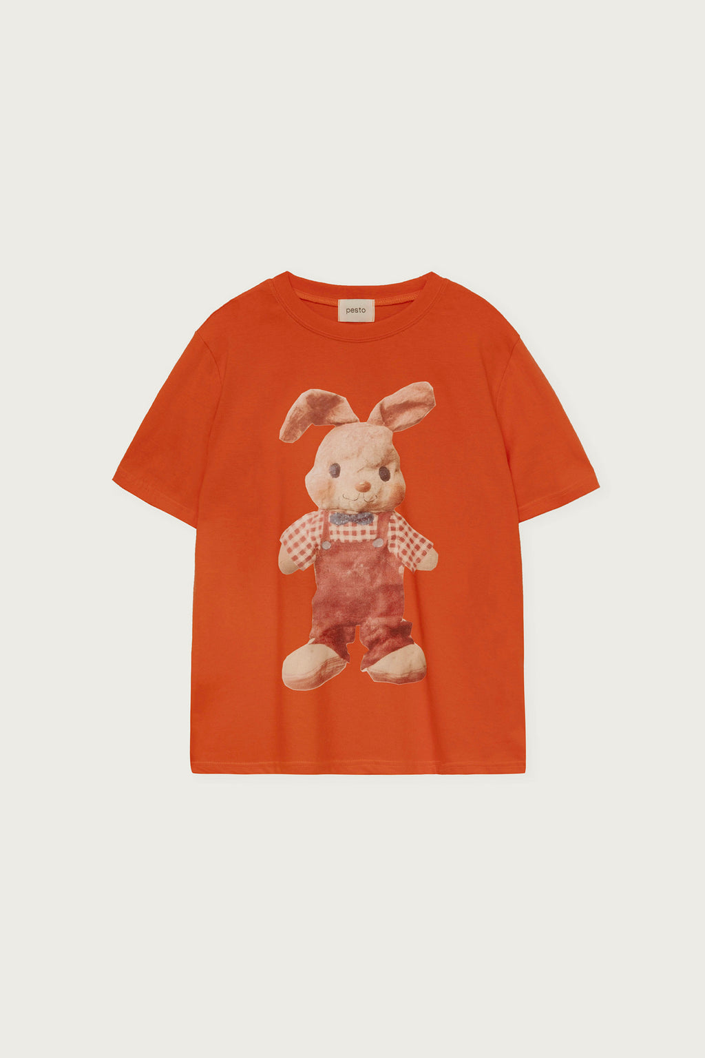 pesto [2nd reorder] RABBIT T-SHIRT ORANGE
