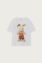 pesto [2nd reorder] RABBIT T-SHIRT ORANGE