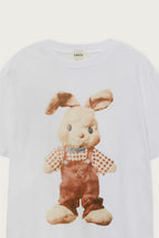 pesto [2nd reorder] RABBIT T-SHIRT ORANGE