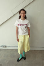 pesto PESTO PATCHWORK T-SHIRT VER2. ROSE