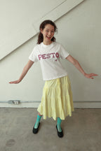 pesto PESTO PATCHWORK T-SHIRT VER2. ROSE