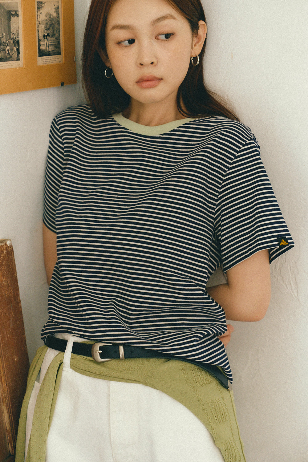 LE MONT ST MICHEL Le Mont Saint-Michel Cotton Stripe T-shirt_VER.2_2color