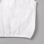 WITHOUTSUMMER Bella lace blouse_ivory
