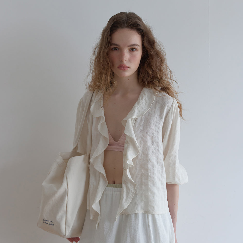 DILHOUETTE Soft Ruffle Blouse