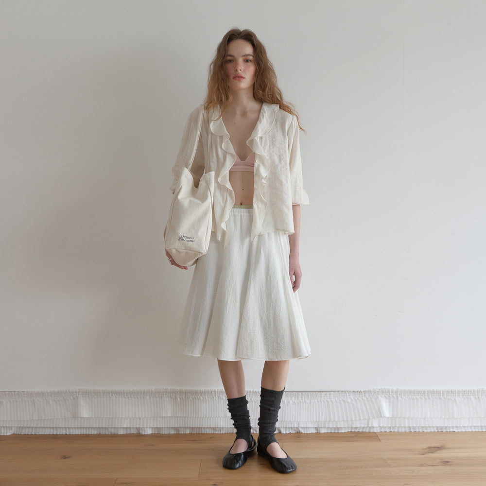 DILHOUETTE Soft Ruffle Blouse