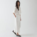 HAE BY HAEKIM [Essential] Open collar basic shirt_Ivory