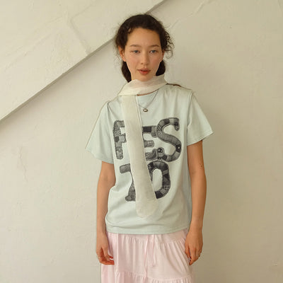 PESTO ARTWORK T-SHIRT TEA