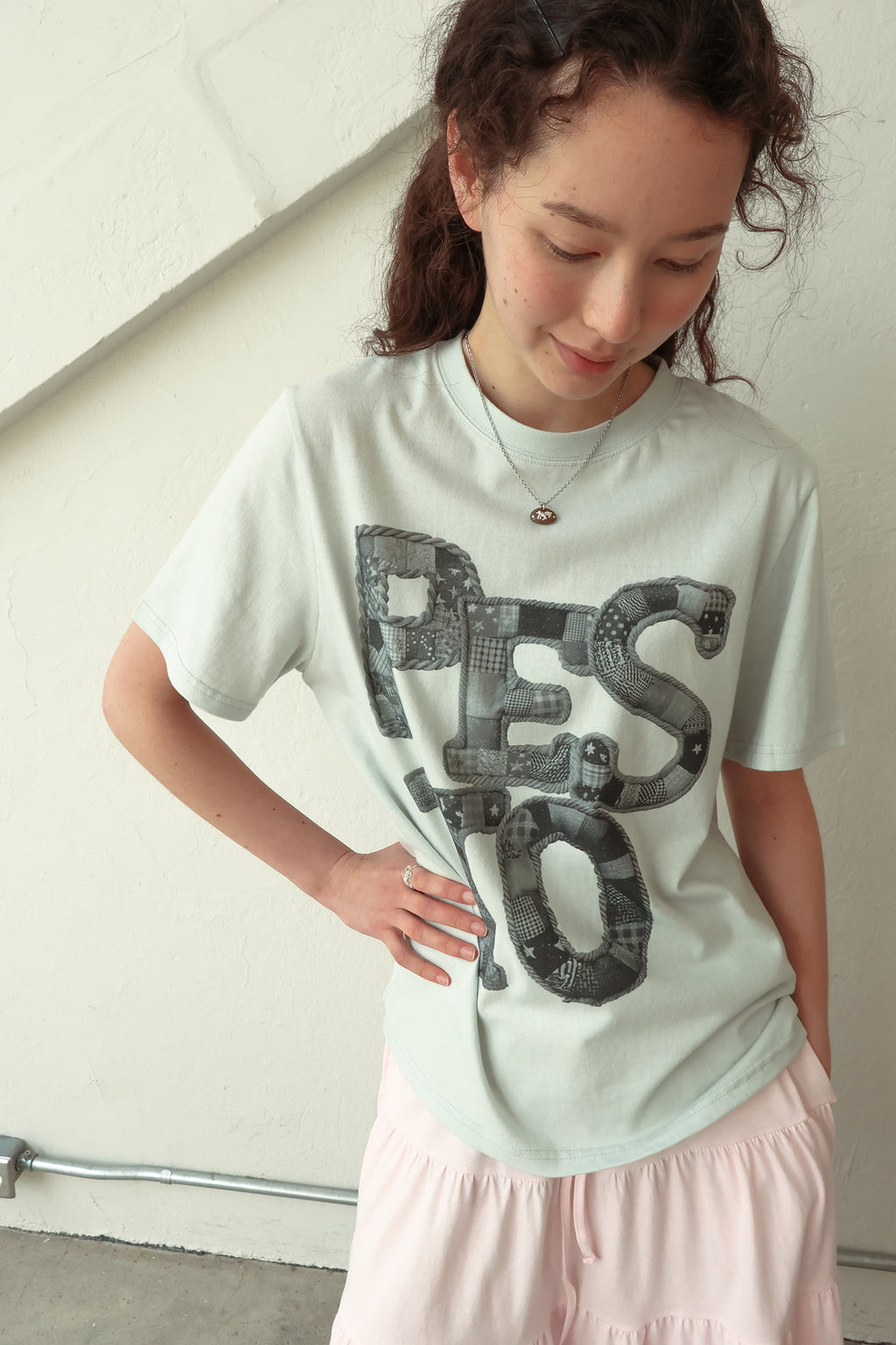 pesto PESTO ARTWORK T-SHIRT TEA