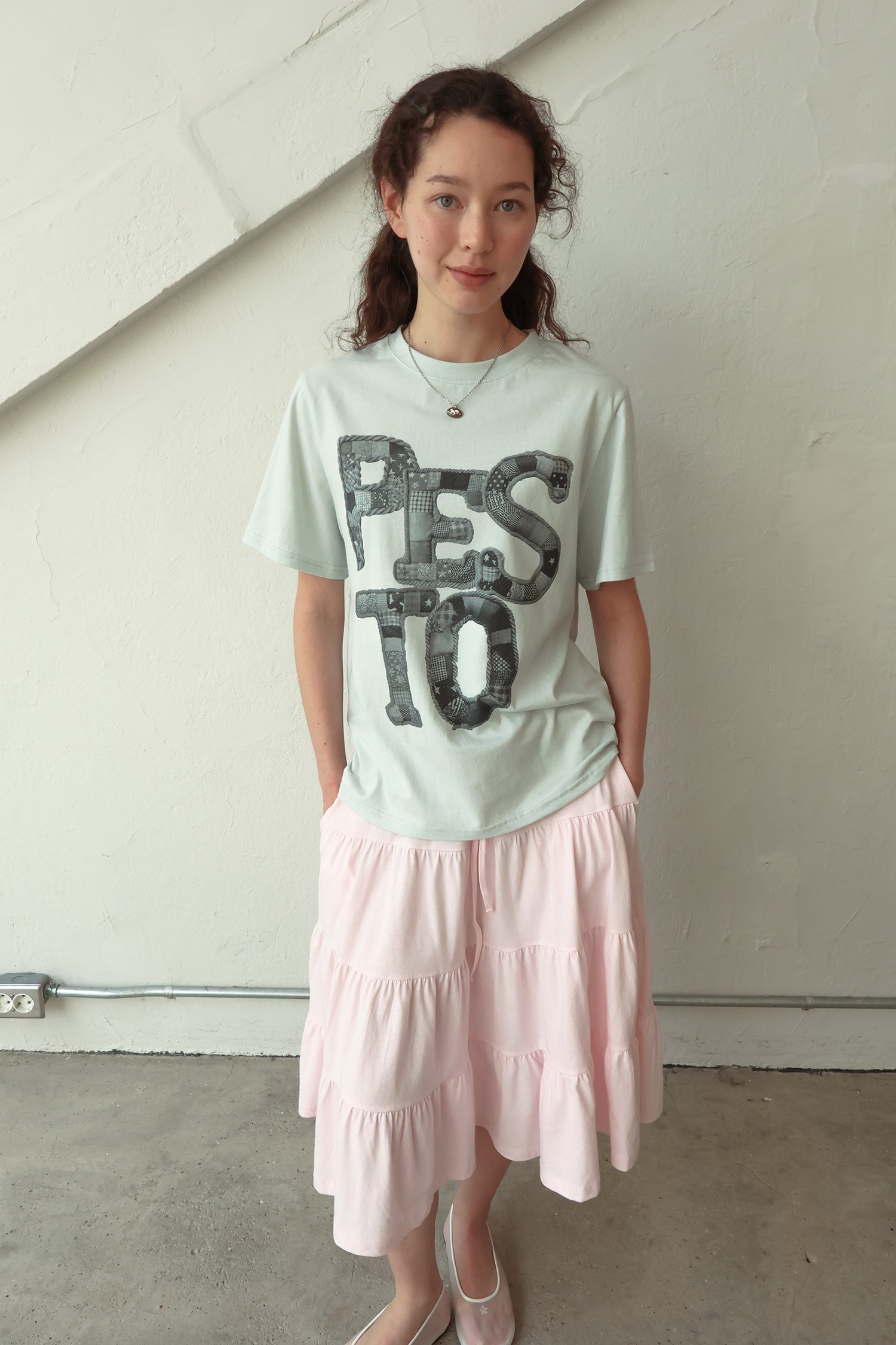 pesto PESTO ARTWORK T-SHIRT TEA