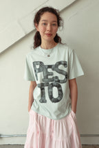 pesto PESTO ARTWORK T-SHIRT TEA