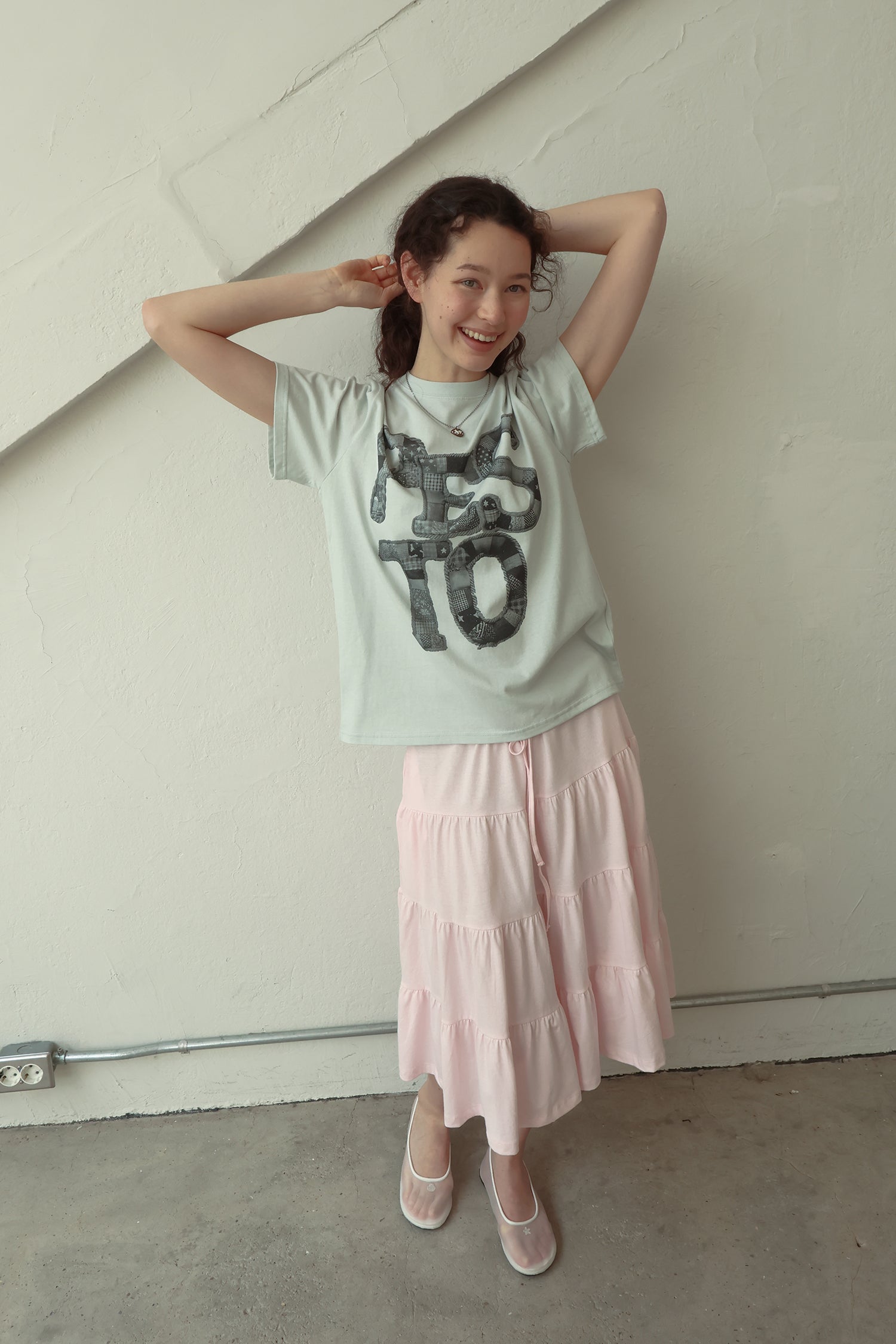 pesto PESTO ARTWORK T-SHIRT TEA