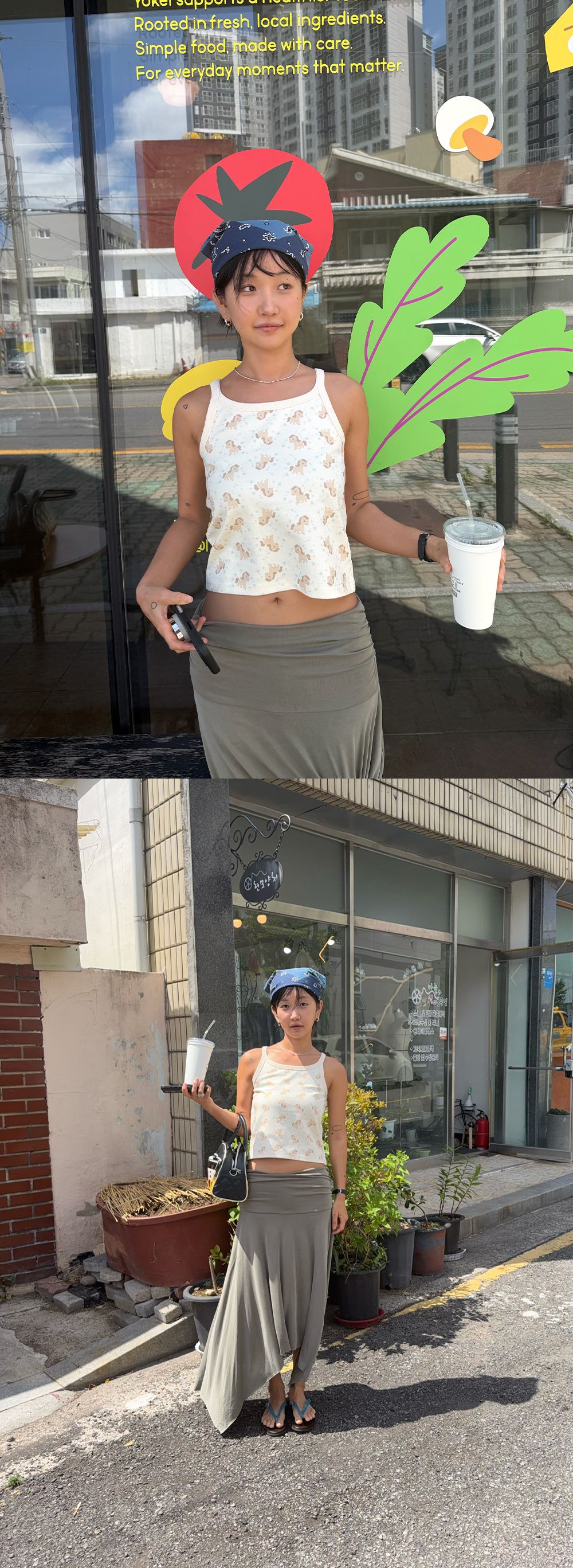 PLZPROJECT [Director Pick] PONY SLEEVELESS TOP