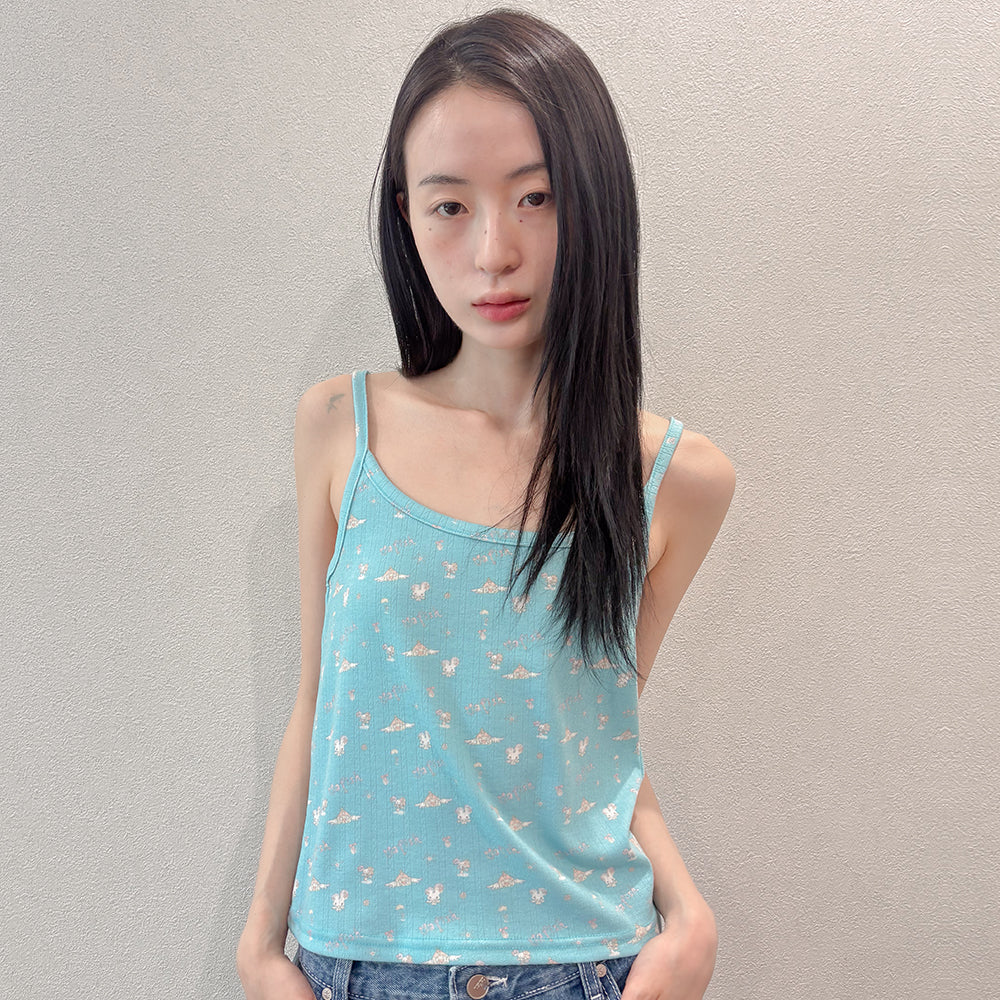 oafish Oafish X Plasticpeco Sleeveless, Mint Blue