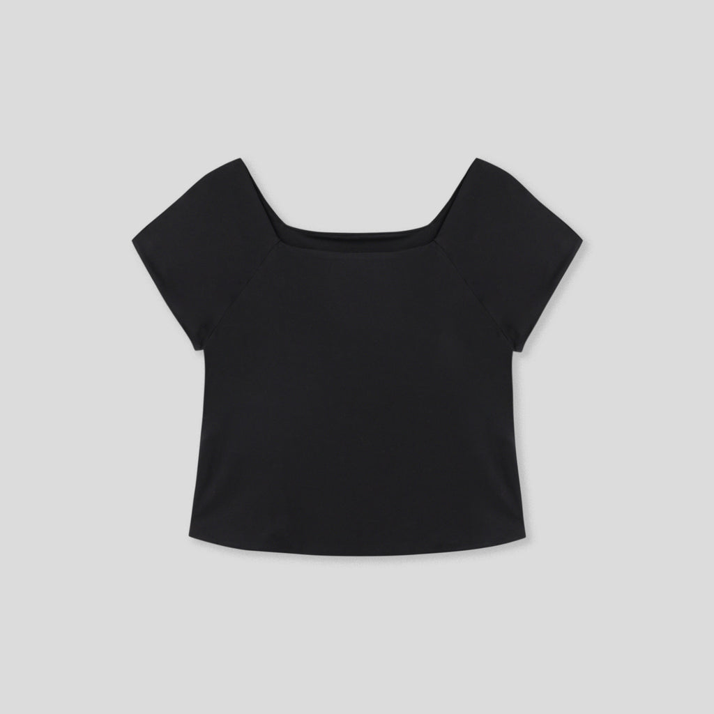 ELLOGE May Square Neck Tee_3colors