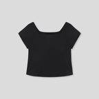 ELLOGE May Square Neck Tee_3colors