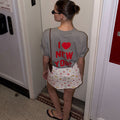 NEIB [7/3 scheduled delivery] I LOVE NY T-shirt (melange gray)